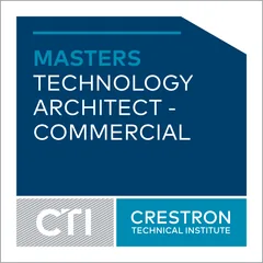 Crestron Masters Technology Architect, Commercial Crestron Masters Technology Architect, Commercial